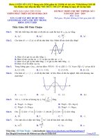 HỒ THỨC THUẬN de phat trien de minh hoa THPTQG so 3 2019 