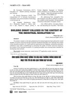Ứng dụng công nghệ thông tin và nhà trường thông minh với mục tiêu tối ưu hóa quá trình dạy và học
