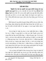 SKKN đặc trưng ngôn ngữ tạo hình ở học sinh THCS qua phân môn vẽ tranh 