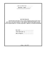 BÀI THU HOẠCH CHUYÊN ĐỀ NĂM 2020 - TƯ TƯỞNG HỒ CHÍ MINH  NĂM 2020