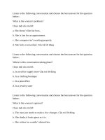 Nghe Tiếng Anh 4 Elearning