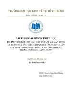 TRƯỜNG đại học KINH tế TP