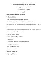 Chuyên đề bồi dưỡng học sinh giỏi môn địa lý 9  hình dạng, kích thước trái đất các vận động của trái đất