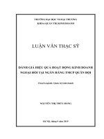 K24-NGUYEN THI THUY HANG - Nâng cao hiệu quả hoạt động KDNH tại NH TMCP Quân Đội