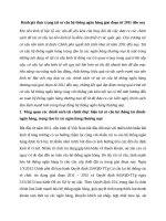 Đánh giá thực trạng tái cơ cấu hệ thống ngân hàng giai đoạn từ 2011 đến nay