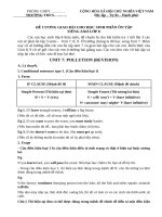 Bai tap tieng anh 8 so 1 