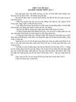 DIỄN văn bế mạc ĐẠI HỘI CHI BỘ