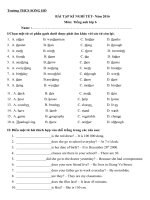 BAI TAP ON KI NGHI TET  anh 6 moi 