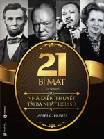 21 bí mật của những nhà diễn thuyết tài ba nhất lịch sử 