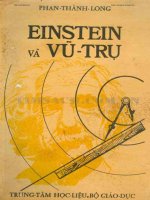 einstein va vu tru 