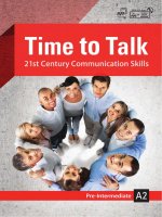 Time to Talk Pre Intermediate A2 (Students Book)