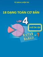18 dang toan co ban va 9 de toan lop 4 