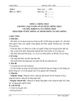 Giáo án (kế hoạch) bài học môn công nghệ 7 kì i soạn theo 5 hoạt động