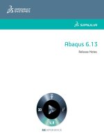 Abaqus note Introduction to Abaqus 6.13