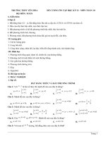 Đề cương ôn tập HK2 môn Toán 10 - So 2-25tr