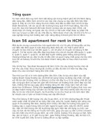 tổng quan tình hình bất động sản ở tp hồ chí minh