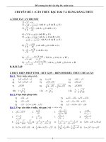 BỘ ĐỀ ÔN THI VÀO 10 MÔN TOÁN THEO CẤU TRÚC CHUẨN