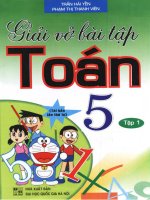 Giải vở bài tập toán 5 tập 1 