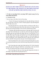 đánh giá sự phát triển năng lực, phẩm chất, kĩ năng sống của học sinh qua việc tham gia các hoạt động ngoài giờ lên lớp tại trường thpt chuyên lương văn tụy 