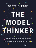 The model thinker what you need to know to make data work for you 
