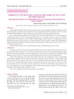 Nghiên cứu ứng dụng máy tạo xung cho nghề câu tay cá ngừ kết hợp ánh sáng