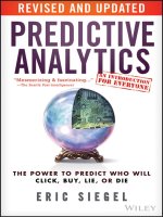 Predictive analytics the power to predict who will click  buy  lie  or die  2nd edition (revised) 