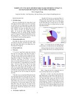 Nghiên cứu ứng dụng mô hình mike flood mô phỏng vỡ đập và xây dựng bản đồ ngập lụt hạ du sông ngòi phát