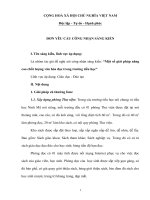 Skkn một số giải pháp nâng cao chất lượng văn hóa đọc trong trường tiểu học 