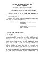 SK giáo dục hướng nghiệp gắn với thực tiễn sản xuất mắm tép tại địa phương GVC 