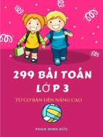 299 bai toan lop 3 tu co ban den nang cao 