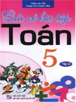 Giải vở bài tập toán 5 tập 2 