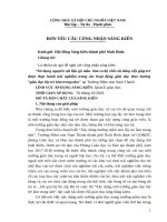 Skkn nguyên vật liệu gỗ mầu làm ra bộ chữ cái tiếng việt giúp trẻ được thực hành trải nghiệm trong các hoạt động giáo dục theo hướng “giáo dục lấy trẻ làm trung tâm 