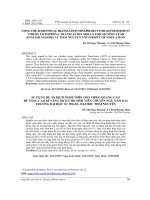 Using the audiovisual translation mini project for advertisement videos to improve translation skills for second year english majors at Thai Nguyen university of education