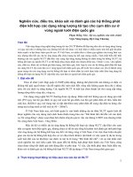 Nghiên cứu, điều tra, khảo sát và đánh giá các hệ thống phát điện kết hợp các dạng năng lượng tái tạo cho cụm dân cư ở vùng ngoài lưới điện quốc gia