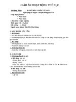 GIAO AN THE DUC CAP THANH PHO