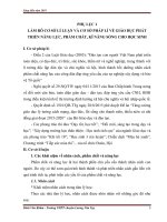 Làm rõ cơ sở lí luận và cơ sở pháp lí về giáo dục phát triển năng lực, phẩm chất, kĩ năng sống cho học sinh 