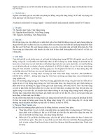 Nghiên cứu đánh giá các mô hình mô phỏng hệ thống cung-cầu năng lượng và đề xuất xây dựng mô hình phù hợp với điều kiện Việt Nam