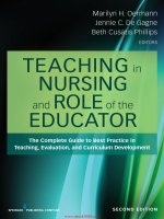 Teaching in nursing and role of the educator, second edition 