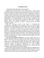 Giáo dục đại học tư thục ở miền nam việt nam từ năm 1957 đến năm 1975 tt tiếng anh 