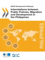 Interrelations between public policies, migration and development in the philippines 
