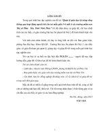 Quản lý giáo dục kỹ năng sống thông qua hoạt động ngoài trời cho trẻ mẫu giáo 5 6 tuổi ở các trường mầm non thị xã phúc  yên, tỉnh vĩnh phúc