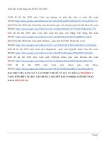 Megabook   đề thi THPT QG 2020 