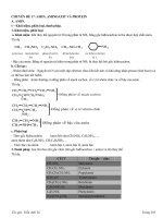 Tài liệu ôn thi THPT quốc gia 2019 2020 môn hóa học phần 2 