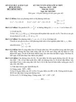 Đề thi tuyển sinh vào lớp 10 THPT năm 2019-2020 môn Toán có đáp án - Sở GD&ĐT Bình Dương