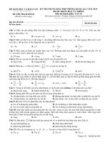 de thi tham khao thpt quoc gia 2019 mon vat li co dap an bo giao duc va dao tao 7493 