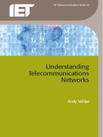 Understanding Telecommunication Networks (IET Telecommunications Series by Andy Valdar .)