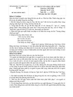 Đề thi tuyển sinh vào lớp 10 THPT năm 2019-2020 môn Ngữ văn có đáp án - Sở GD&ĐT Hà Nội