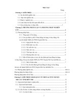 Phân tích hiệu quả hoạt động tín dụng tại ngân hàng nông nghiệp và phát triển nông thôn huyện lấp vò 