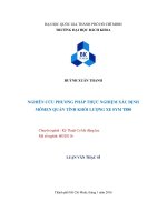 Nghiên cứu phương pháp thực nghiệm xác định mômen quán tính khối lượng xe SYM T880