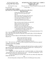 Đề thi thử THPT Quốc gia lần 1 môn Ngữ văn năm 2019-2020 có đáp án - Trường THPT Hàn Thuyên